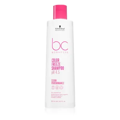 Schwarzkopf Professional BC Bonacure Color Freeze ochranný šampon pro barvené vlasy 500 ml