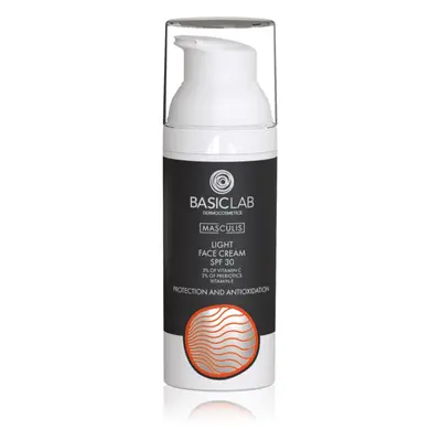 BasicLab Dermocosmetics Masculis lehký denní krém pro muže SPF 30 50 ml