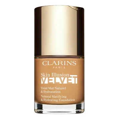 Clarins Skin Illusion Velvet tekutý make-up s matným finišem s vyživujícím účinkem odstín 114N 3