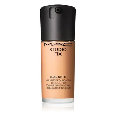 MAC Cosmetics Studio Fix Fluid SPF 15 24HR Matte Foundation + Oil Control matující make-up SPF 1