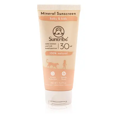 Suntribe Kids Mineral Sunscreen minerální ochranný krém na obličej a tělo pro děti 100 ml