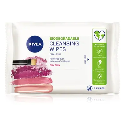 NIVEA Face Cleansing jemné čisticí ubrousky s mandlovým mlékem 25 ks