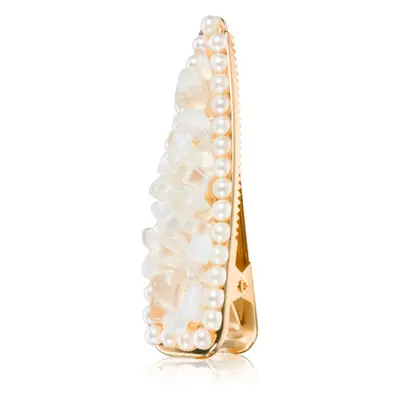 Crystallove Moonstone Hair Clip sponka do vlasů 1 ks