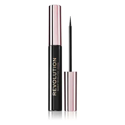 Makeup Revolution Super Flick oční linky odstín Black 4.5 ml