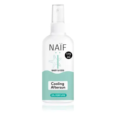 Naif Baby & Kids Cooling Aftersun sprej po opalování pro miminka a děti bez parfemace 175 ml