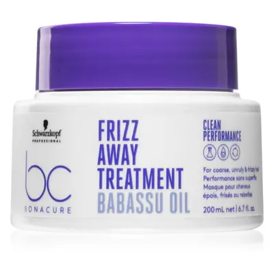 Schwarzkopf Professional BC Bonacure Frizz Away Treatment maska pro nepoddajné a krepatějící se 