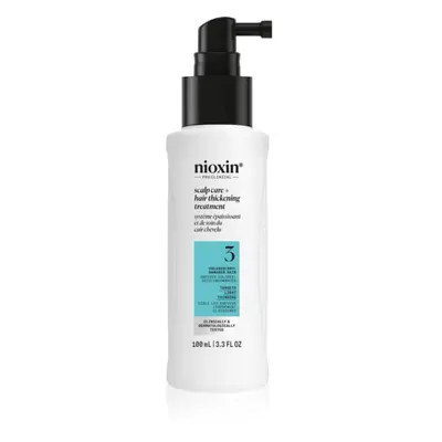 Nioxin System 3 Scalp + Hair Thickening Treatment bezoplachová péče pro řídnoucí vlasy 100 ml