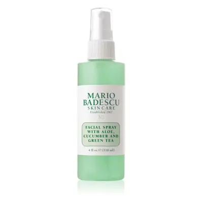 Mario Badescu Facial Spray with Aloe, Cucumber and Green Tea chladivá a osvěžující mlha na unave