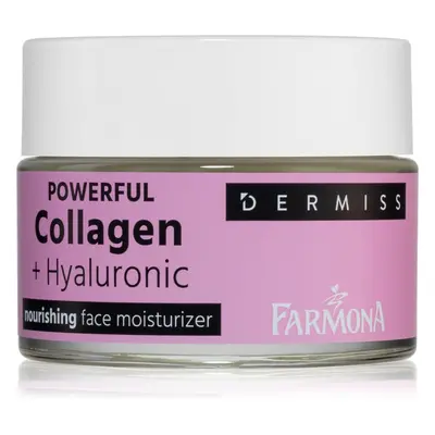 Farmona Dermiss Powerful Collagen + Hyaluronic vyživující pleťový krém na den i noc 50 ml