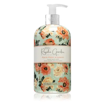 Baylis & Harding Royale Garden Peach, Peony & Jasmine tekuté mýdlo na ruce 500 ml