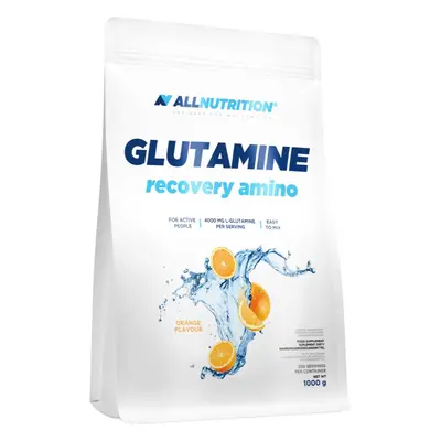 Allnutrition Glutamine Recovery Amino regenerace a růst svalů příchuť Orange 1000 g