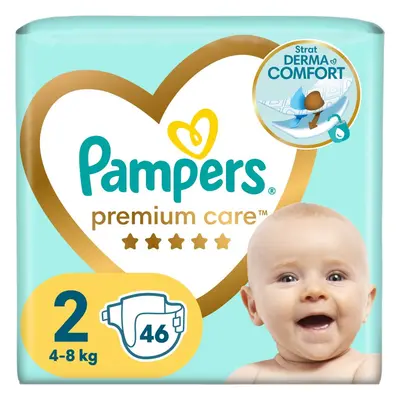 Pampers Premium Care Size 2 jednorázové pleny 4-8kg 46 ks