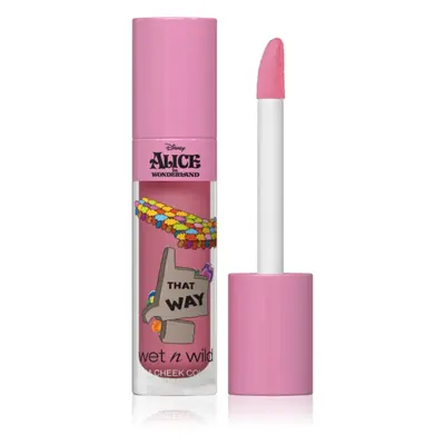 Wet n Wild Alice in Wonderland balzám na rty a tvářenka odstín That Way 6,5 ml