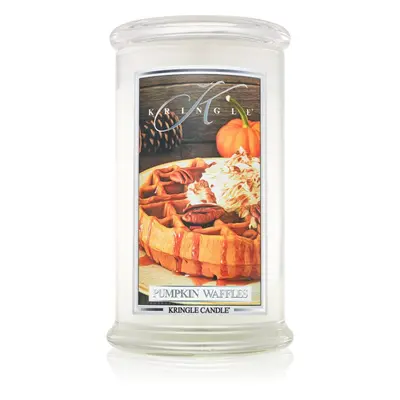 Kringle Candle Pumpkin Waffles vonná svíčka 624 g