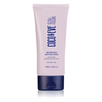 Coco & Eve Glow Figure Resurfacing Body Gel Scrub jemný tělový peeling 170 ml