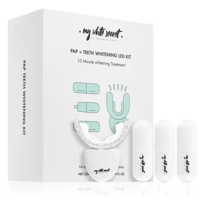 My White Secret PAP+ Teeth Whitening LED Kit sada pro bělení zubů