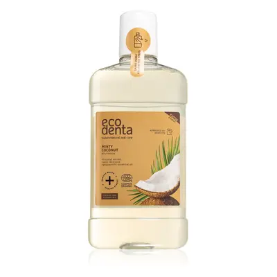 Ecodenta Cosmos Organic Minty Coconut ústní voda příchuť Coconut, Aloe Vera, Pepermint 500 ml