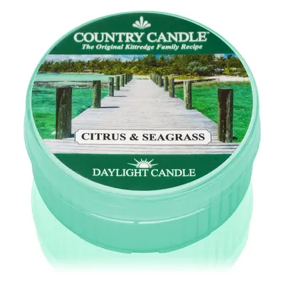 Country Candle Citrus & Seagrass čajová svíčka 42 g