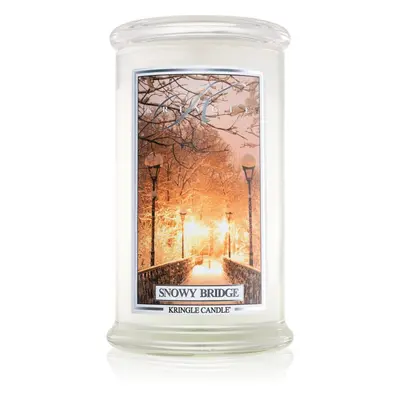 Kringle Candle Snowy Bridge vonná svíčka 624 g