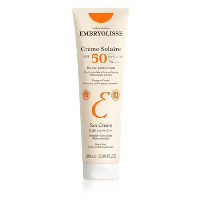 Embryolisse Crème Solaire voděodolný krém na opalování SPF 50 100 ml