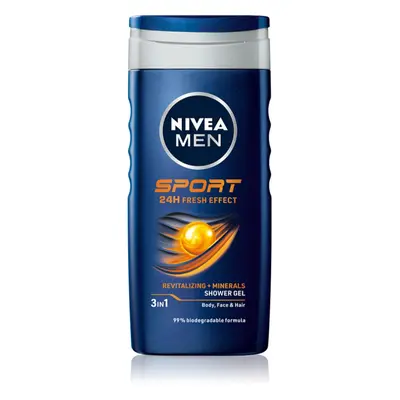 Nivea Men Sport sprchový gel s minerály pro muže 250 ml