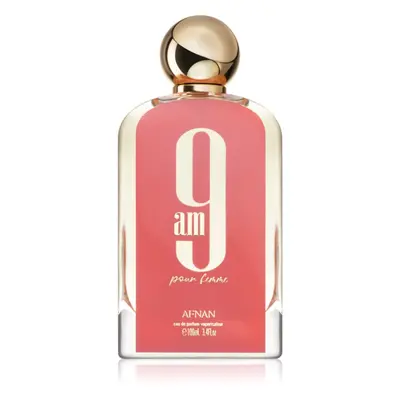 Afnan 9 AM Pour Femme parfémovaná voda pro ženy 100 ml