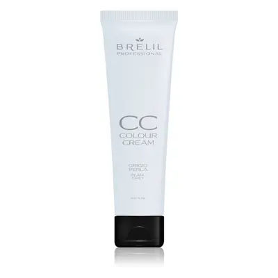 Brelil Professional CC Colour Cream barvicí krém pro všechny typy vlasů odstín Pearl Grey 150 ml