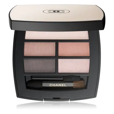 Chanel Les Beiges Eyeshadow Palette paleta očních stínů odstín Medium 4.5 g