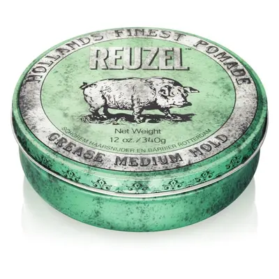 Reuzel Hollands Finest Pomade Grease pomáda na vlasy střední zpevnění 340 g