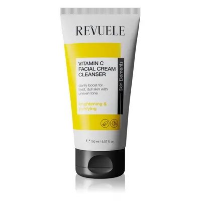 Revuele Vitamin C Facial Cream Cleanser odličovací a čisticí krém pro rozjasnění a hydrataci 150