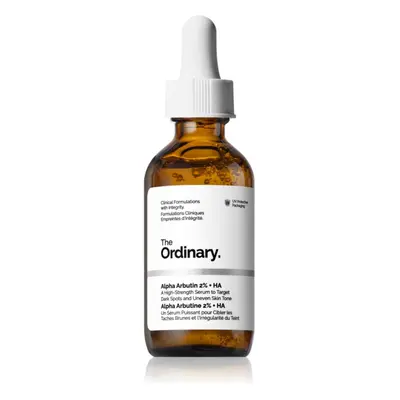 The Ordinary Alpha Arbutin 2% + HA rozjasňující pleťové sérum s kyselinou hyaluronovou 60 ml