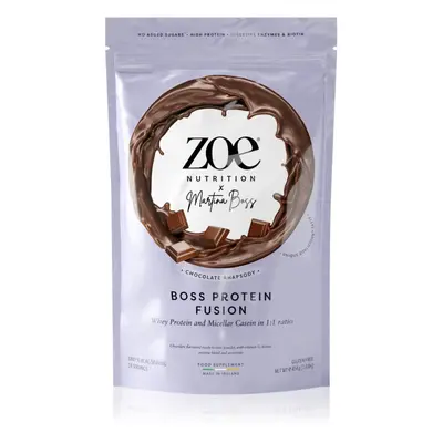 ZOE Boss Protein Fusion syrovátkový protein s vitaminem C příchuť Chocolate Rhapsody 454 g