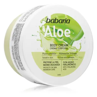 Babaria Aloe Vera hydratační tělový krém pro citlivou pokožku 400 ml