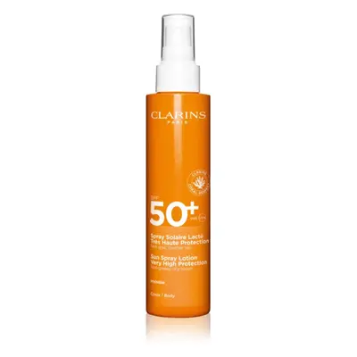 Clarins Sun Care Spray Lotion opalovací sprej na tělo a obličej SPF 50+ 150 ml