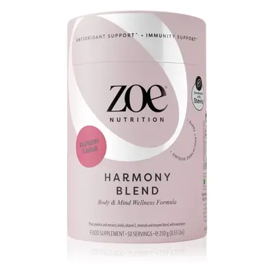 ZOE Harmony Blend podpora správného fungování organismu pro ženy příchuť Raspberry 250 g