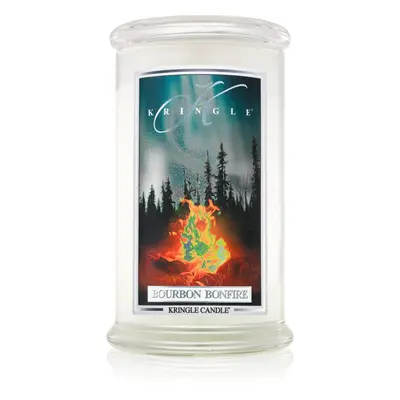 Kringle Candle Bourbon Bonfire vonná svíčka 624 g