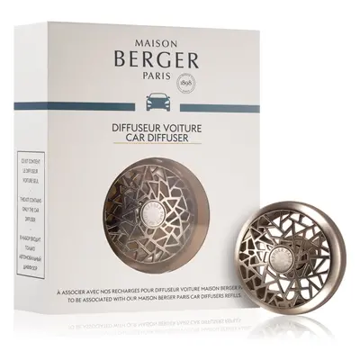 Maison Berger Paris Graphic držák na vůni do auta clip (Matte Nickel) 1 ks