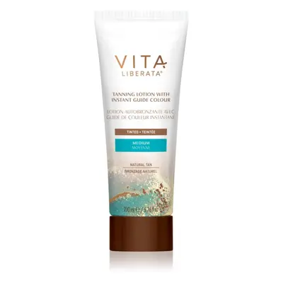 Vita Liberata Tinted Tanning Lotion samoopalovací tělové mléko odstín Medium 200 ml