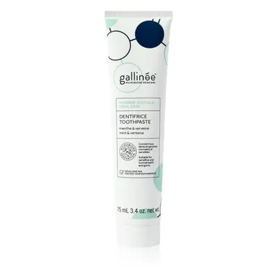 Gallinée ORAL CARE Prebiotic toothpaste zubní pasta pro citlivé zuby s prebiotiky 75 ml