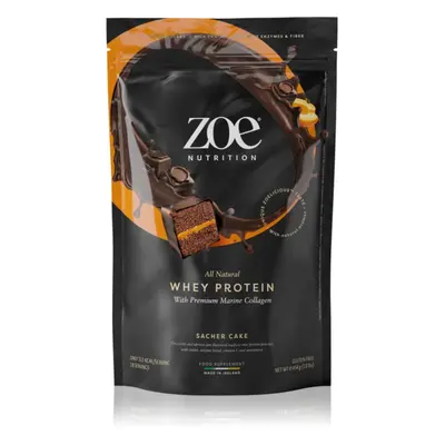 ZOE Whey Protein syrovátkový protein s kolagenem příchuť Sacher Cake 454 g