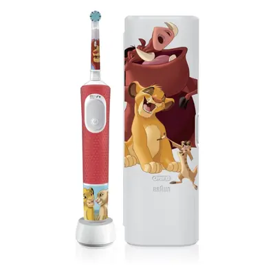 Oral B PRO Kids 3+ The Lion King elektrický zubní kartáček s pouzdrem pro děti 1 ks