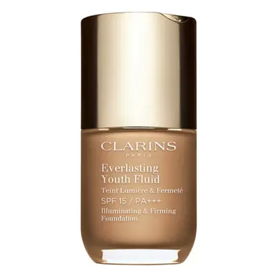 Clarins Everlasting Youth Fluid rozjasňující make-up SPF 15 odstín 114 Cappuccino 30 ml