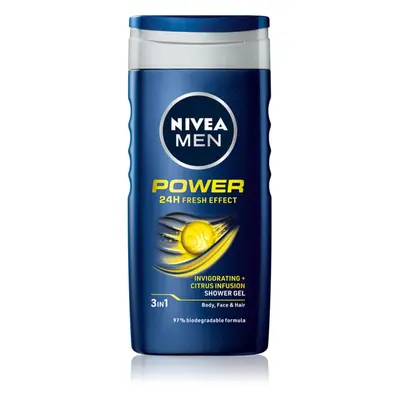 NIVEA Power Refresh sprchový gel 250 ml