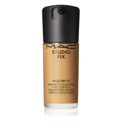 MAC Cosmetics Studio Fix Fluid SPF 15 24HR Matte Foundation + Oil Control matující make-up SPF 1