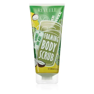 Revuele Foaming Body Scrub Lime, Coconut and Mint tělový peeling 200 ml