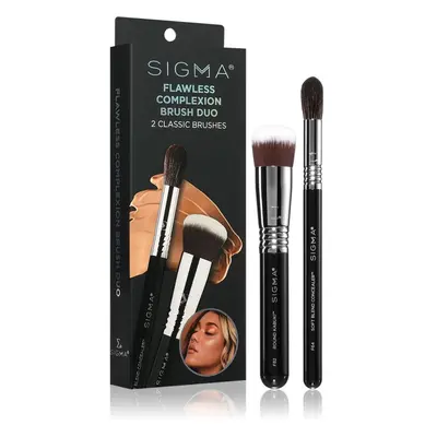 Sigma Beauty Brush Duo Flawless Complexion sada štětců pro dokonalý vzhled