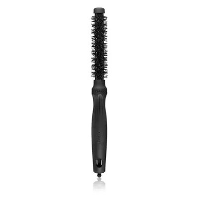 Olivia Garden Black Label SHINE Wavy Bristles kulatý kartáč na vlasy průměr 15 mm 1 ks