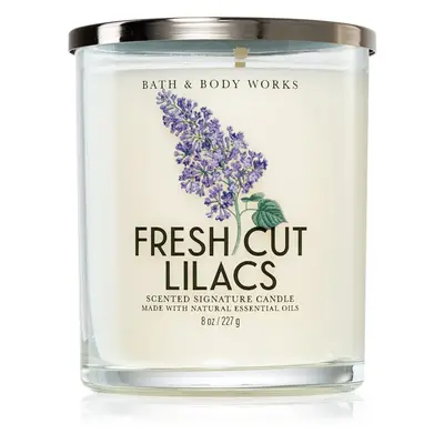 Bath & Body Works Fresh Cut Lilacs vonná svíčka 227 g