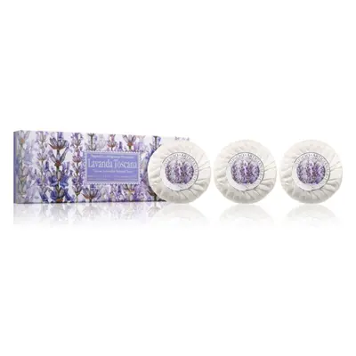 Saponificio Artigianale Fiorentino Tuscan Lavender Set sada tuhých mýdel