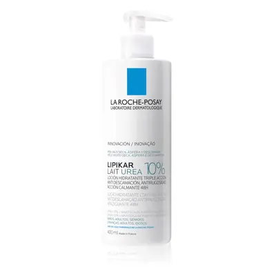 La Roche-Posay Lipikar Lait Urea 10% zklidňující tělové mléko pro velmi suchou pokožku 400 ml